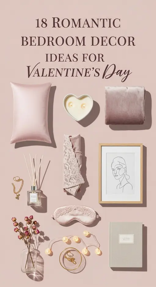 18 Romantic Bedroom Decor Ideas for Valentine’s Day