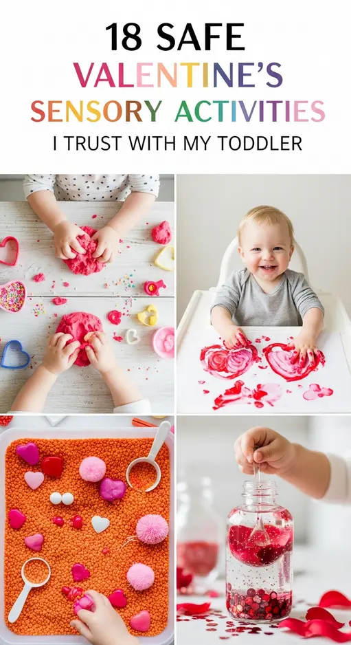 18 Safe Valentine’s Sensory Activities I Trust With My Toddler
