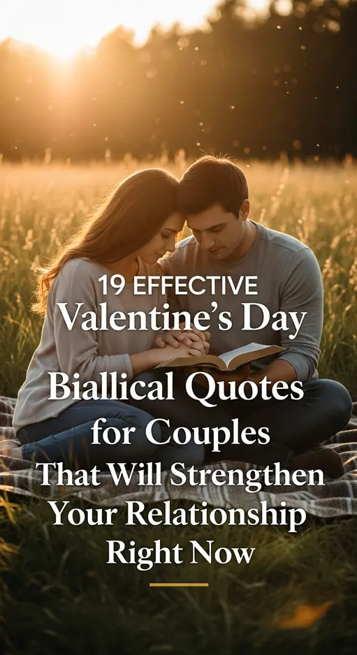 19 Effective Valentine’s Day Biblical Quotes for Couples That Will Strengthen Your Relationship Right Now