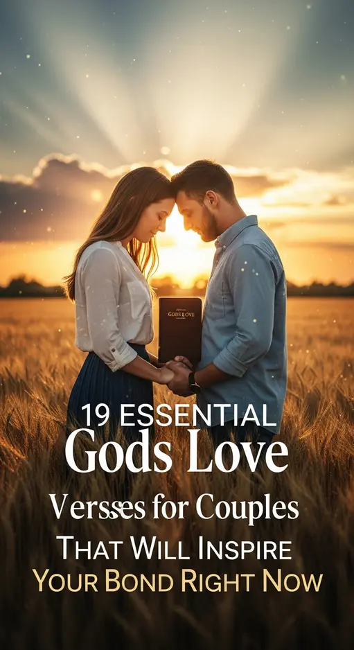19 Essential Gods Love Bible Verses for Couples That Will Inspire Your Bond Right Now