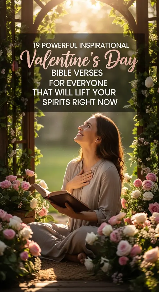 19 Powerful Inspirational Valentine’s Day Bible Verses for Everyone That Will Lift Your Spirits Right Now