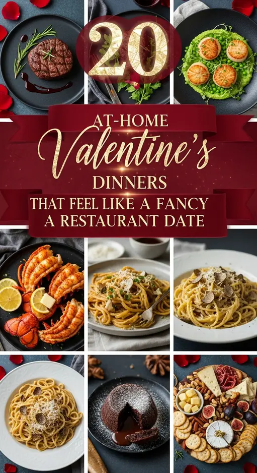 20 At-Home Valentine’s Dinners That Feel Like a Fancy Restaurant Date