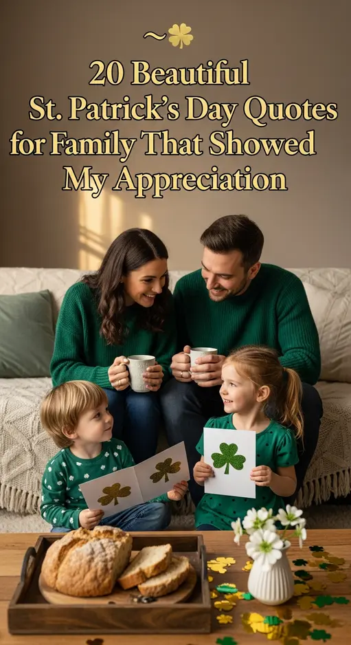20 Beautiful St. Patrick’s Day Quotes for Family That Showed My Appreciation