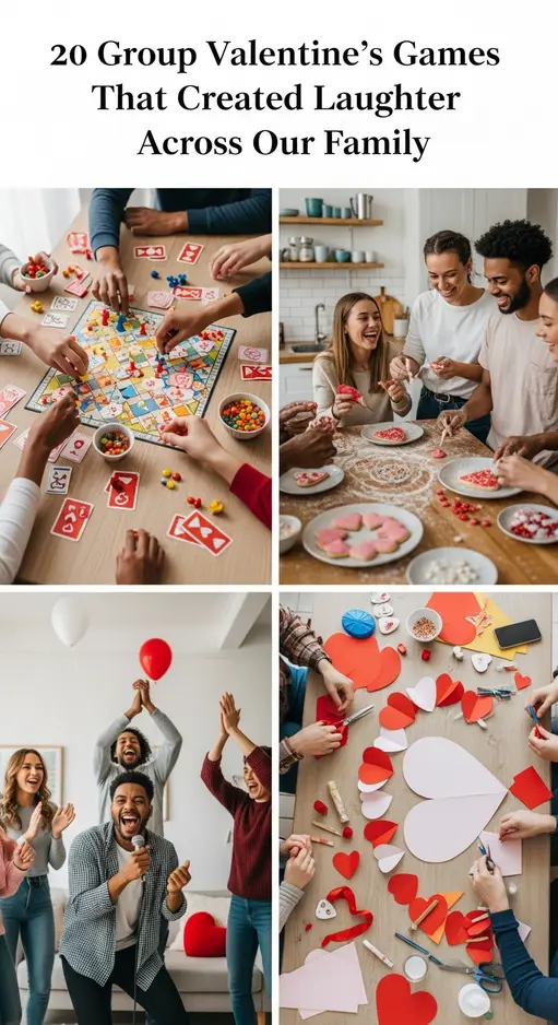20 Group Valentine’s Games That Created Laughter Across Our Family