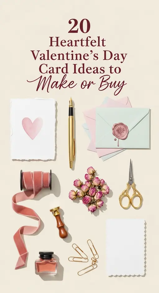 20 Heartfelt Valentine’s Day Card Ideas to Make or Buy