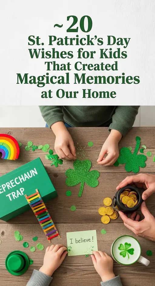 20 St. Patrick’s Day Wishes for Kids That Created Magical Memories at Our Home