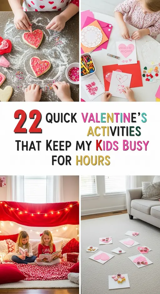 22 Quick Valentine’s Activities That Keep My Kids Busy for Hours