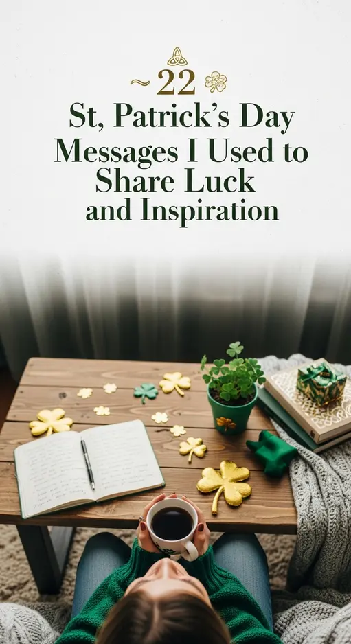22 St. Patrick’s Day Messages I Used to Share Luck and Inspiration