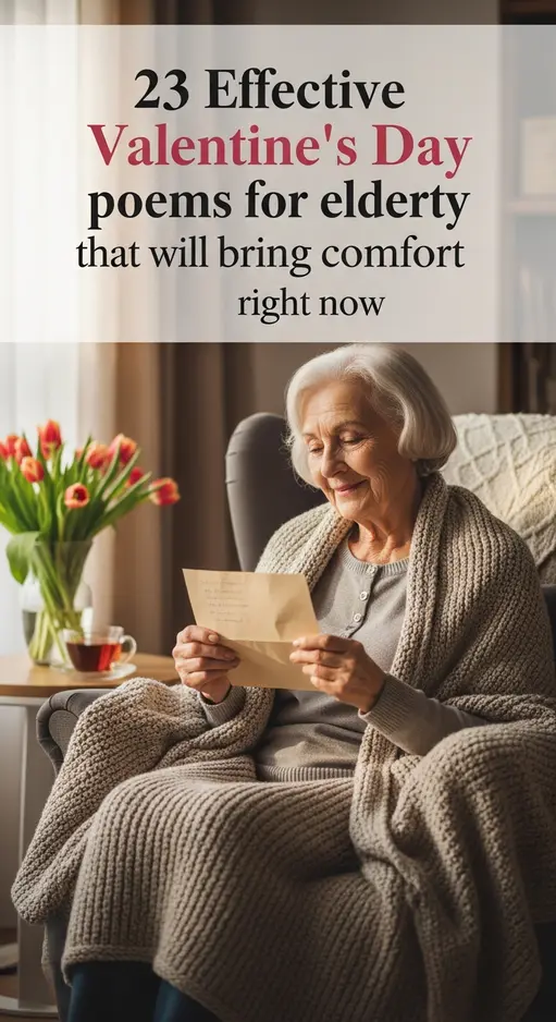 23 Effective Valentine’s Day poems for elderly that will bring comfort right now