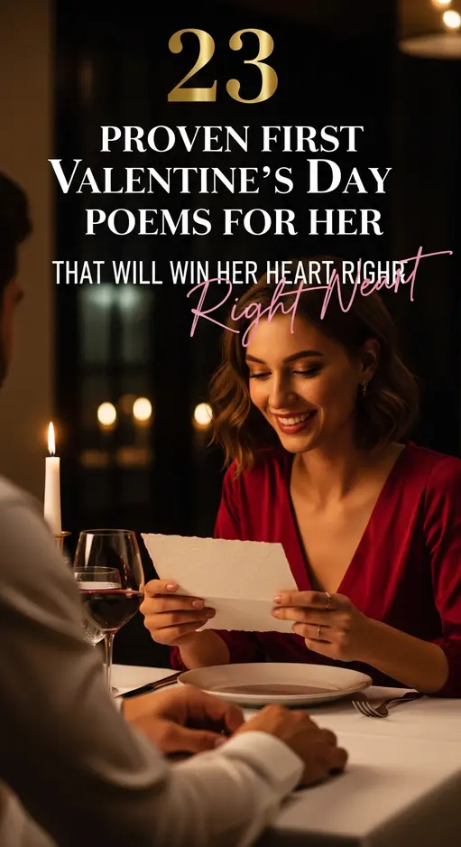 23 Proven First Valentine’s Day Poems for Her That Will Win Her Heart Right Now
