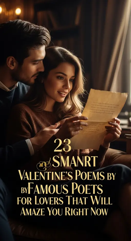 23 Smart Valentine’s Day Poems by Famous Poets for Lovers That Will Amaze You Right Now