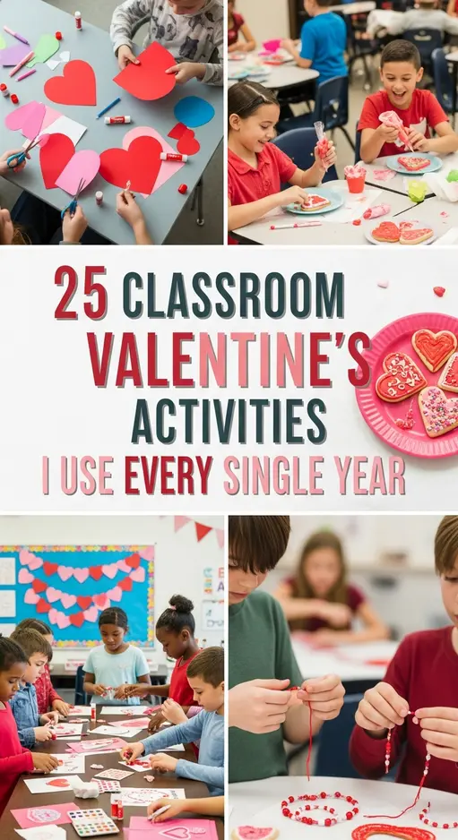 25 Classroom Valentine’s Activities I Use Every Single Year