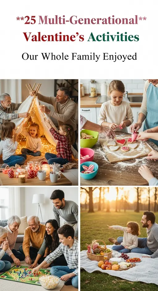 25 Multi-Generational Valentine’s Activities Our Whole Family Enjoyed