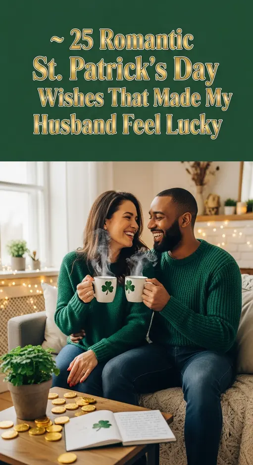 25 Romantic St. Patrick’s Day Wishes That Made My Husband Feel Lucky