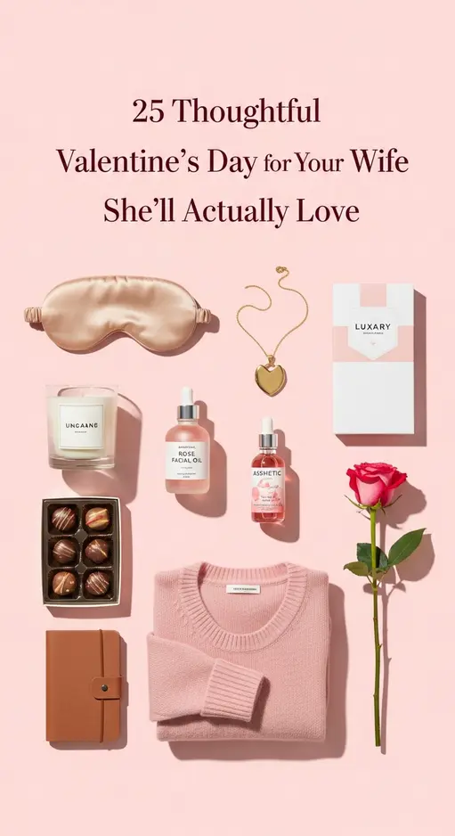 25 Thoughtful Valentine’s Day Gifts for Your Wife She’ll Actually Love