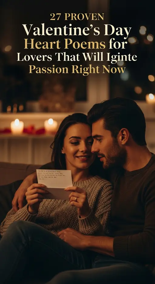 27 Proven Valentine’s Day Heart Poems for Lovers That Will Ignite Passion Right Now