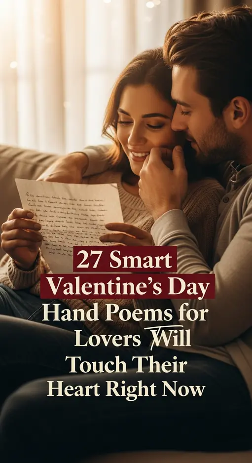 27 Smart Valentine’s Day Hand Poems for Lovers That Will Touch Their Heart Right Now