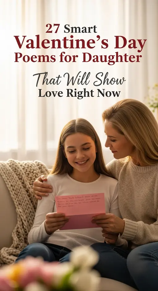 27 Smart Valentine’s Day Poems for Daughter That Will Show Your Love Right Now