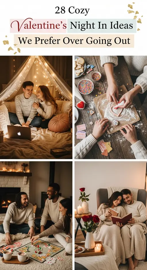 28 Cozy Valentine’s Night In Ideas We Prefer Over Going Out