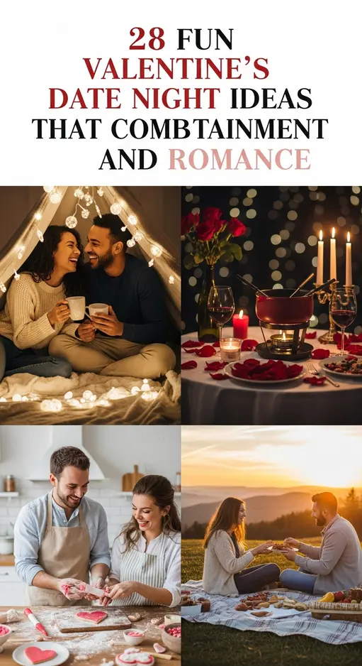 28 Fun Valentine’s Date Night Ideas That Combined Entertainment and Romance