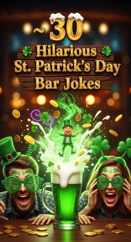 30 Hilarious St. Patrick’s Day Bar Jokes