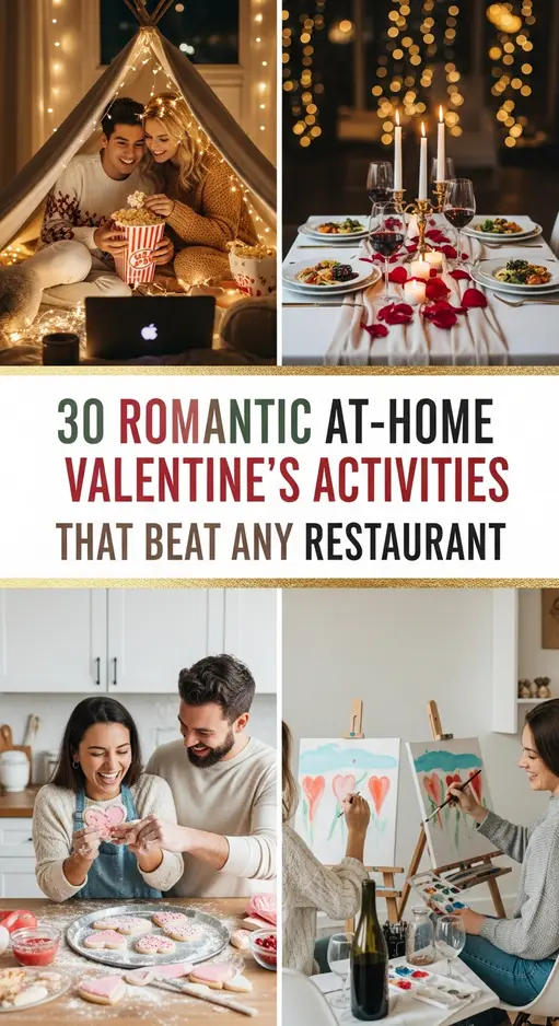 30 Romantic At-Home Valentine’s Activities That Beat Any Restaurant