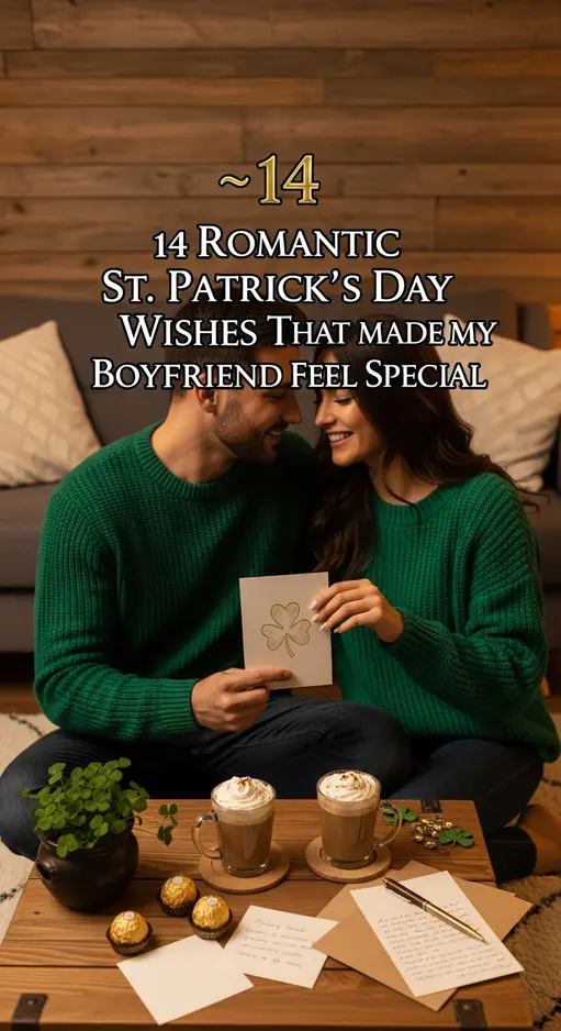 30Romantic St. Patrick’s Day Wishes That Made My Boyfriend Feel Special