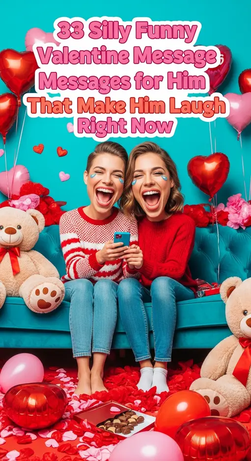 33 Silly Funny Valentine messages for him That Will Make Him Laugh Right Now