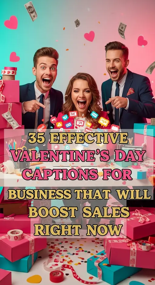 35 Effective Valentine’s Day captions for business that will boost sales Right Now