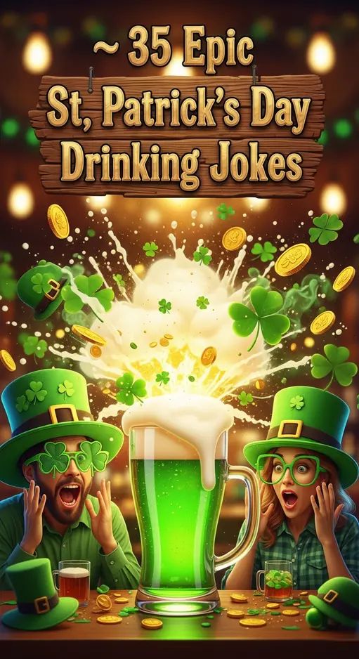 35 Epic St. Patrick’s Day Drinking Jokes