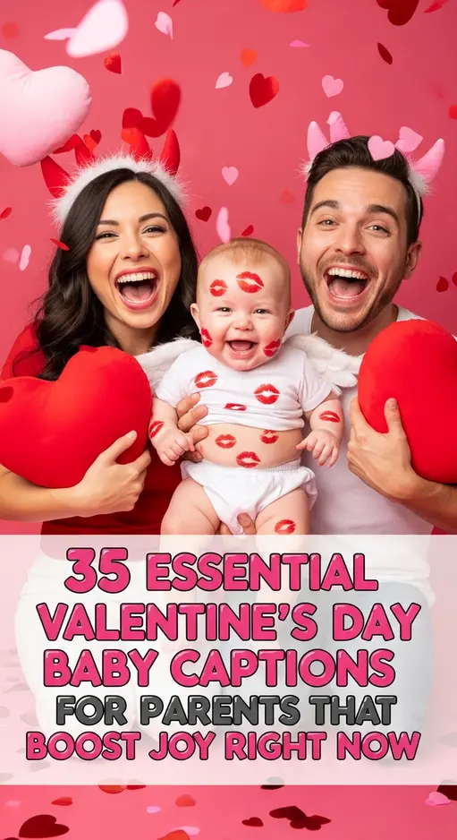 35 Essential Valentine’s Day Baby Captions for Parents That Boost Joy Right Now