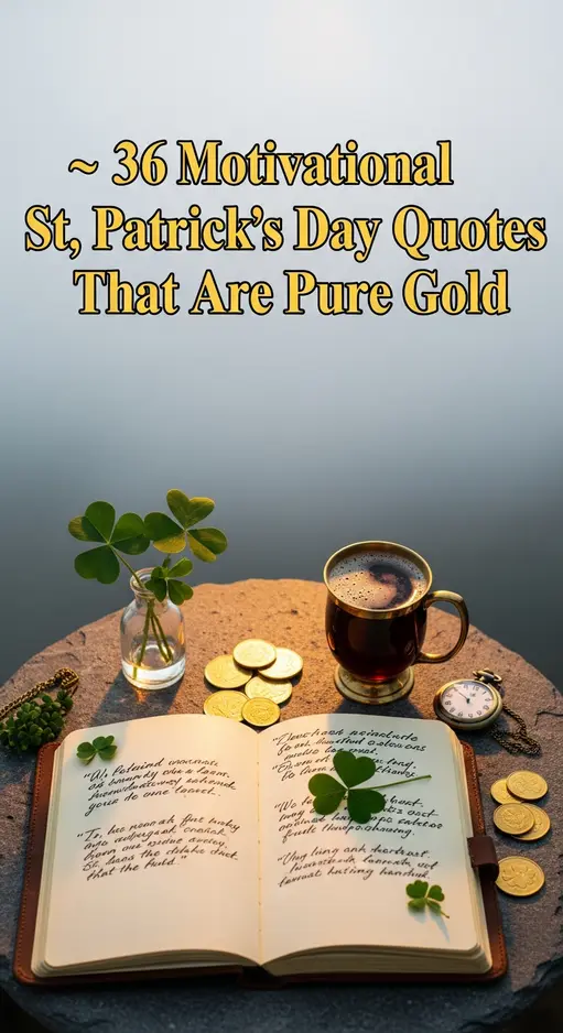 36 Motivational St. Patrick's Day Quotes That Are Pure Gold 1 36 Motivational St. Patrick’s Day Quotes That Are Pure Gold