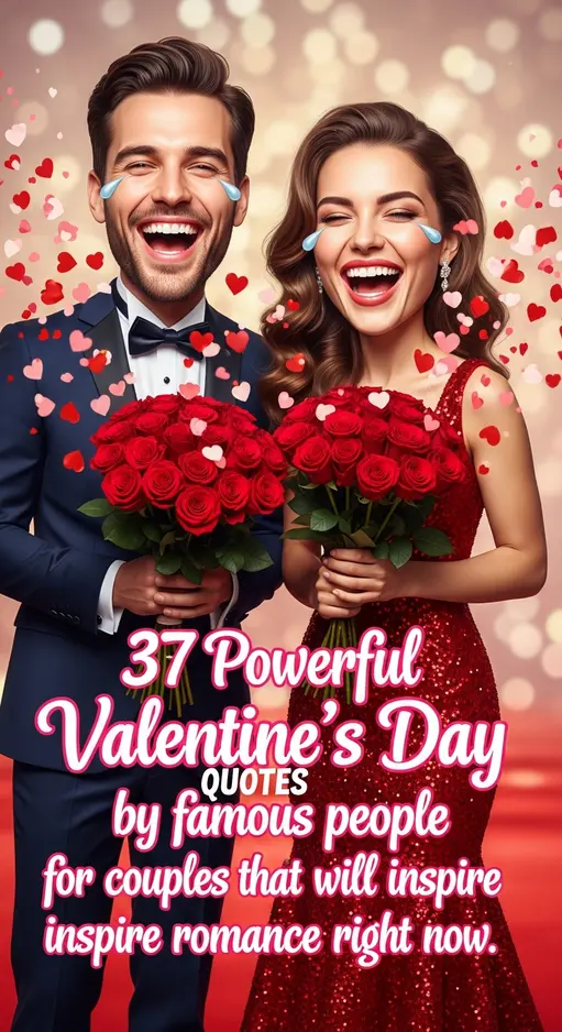 37 Powerful Valentine’s Day quotes by famous people for couples that will inspire romance right now