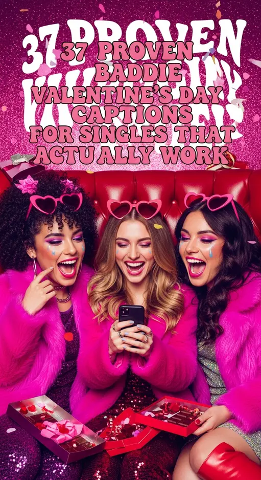 37 Proven Baddie Valentine’s Day Captions for Singles That Actually Work