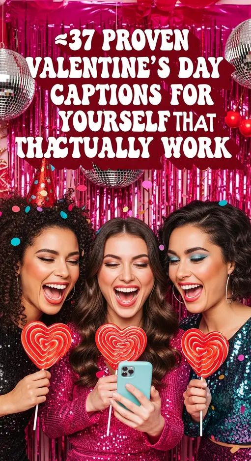 37 Proven Valentine’s Day Captions for Yourself That Actually Work