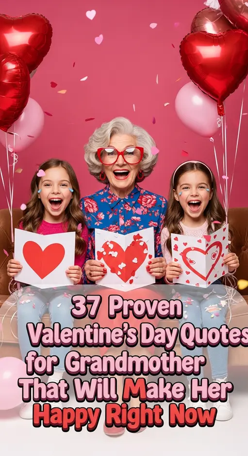 37 Proven Valentine’s Day Quotes for Grandmother That Will Make Her Happy Right Now