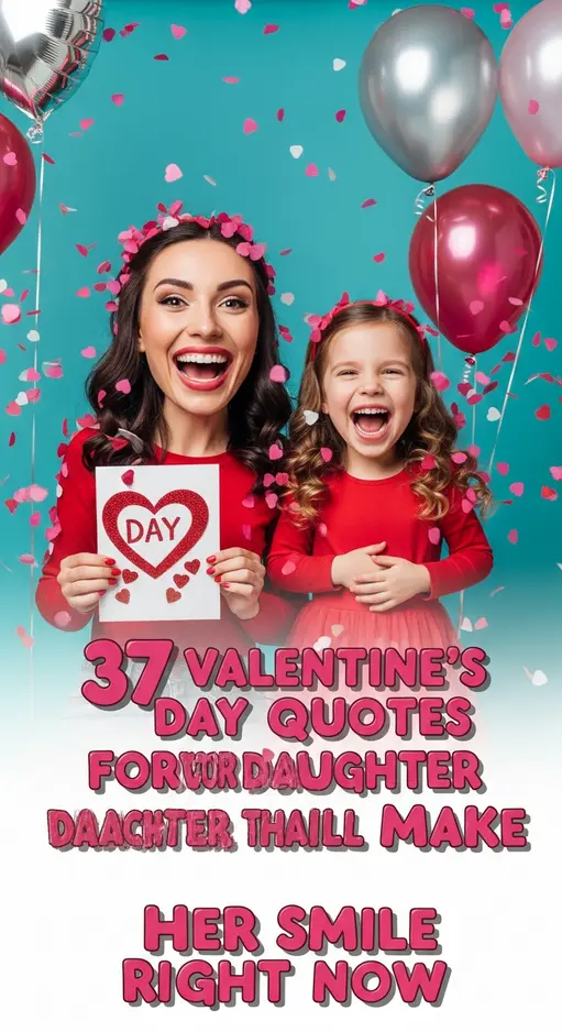 37 Proven Valentine’s Day Quotes for Your Daughter That Will Make Her Smile Right Now