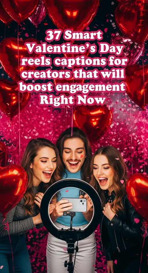 37 Smart Valentine’s Day reels captions for creators that will boost engagement Right Now