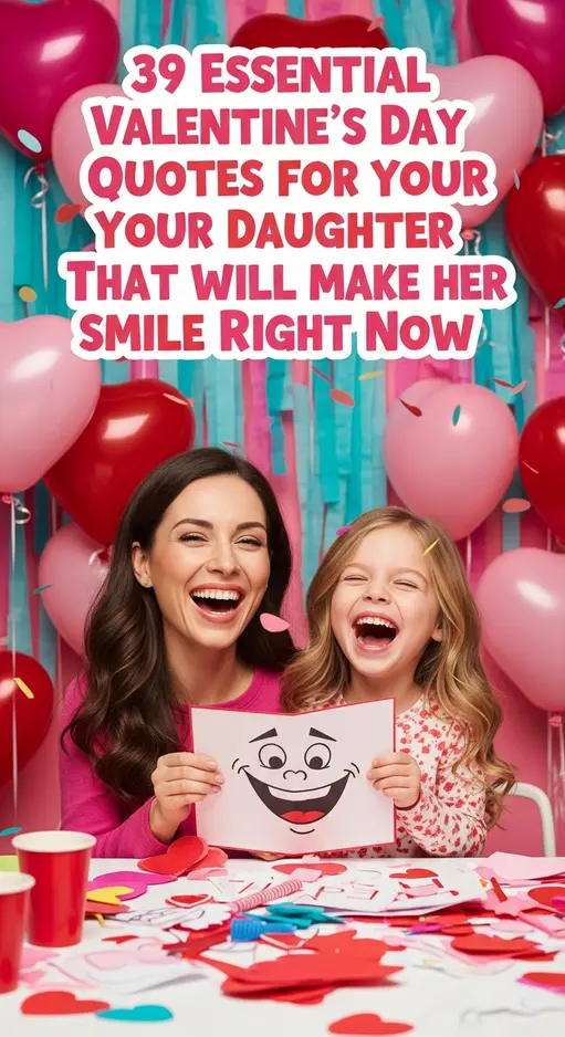 39 Essential Valentine’s Day Quotes for Your Daughter That Will Make Her Smile Right Now