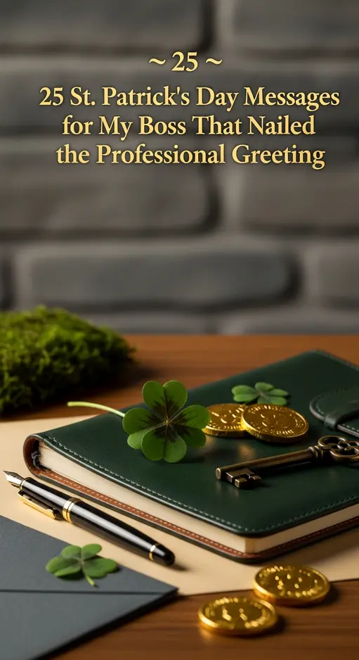 40 St. Patrick’s Day Messages for My Boss That Nailed the Professional Greeting