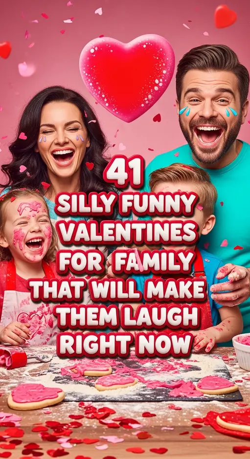 41 Silly Funny Valentine Messages for Family That Will Make Them Laugh Right Now