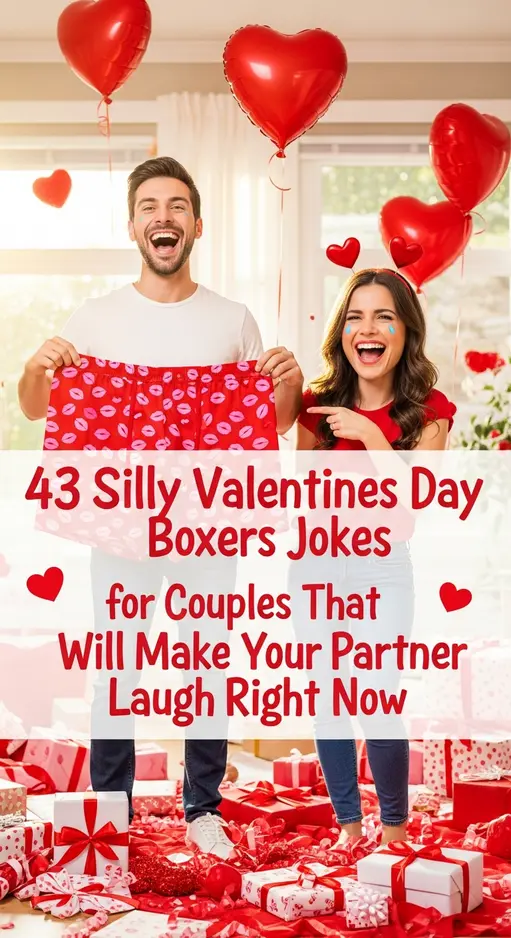 43 Silly Valentines Day boxers jokes for Couples That Will Make Your Partner Laugh Right Now