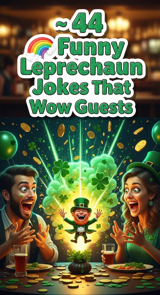 44 Funny Leprechaun Jokes That Wow Guests