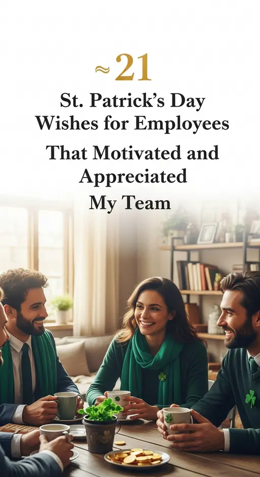 44 St. Patrick’s Day Wishes for Employees That Motivated and Appreciated My Team