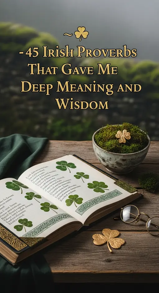 45 Irish Proverbs That Gave Me Deep Meaning and Wisdom