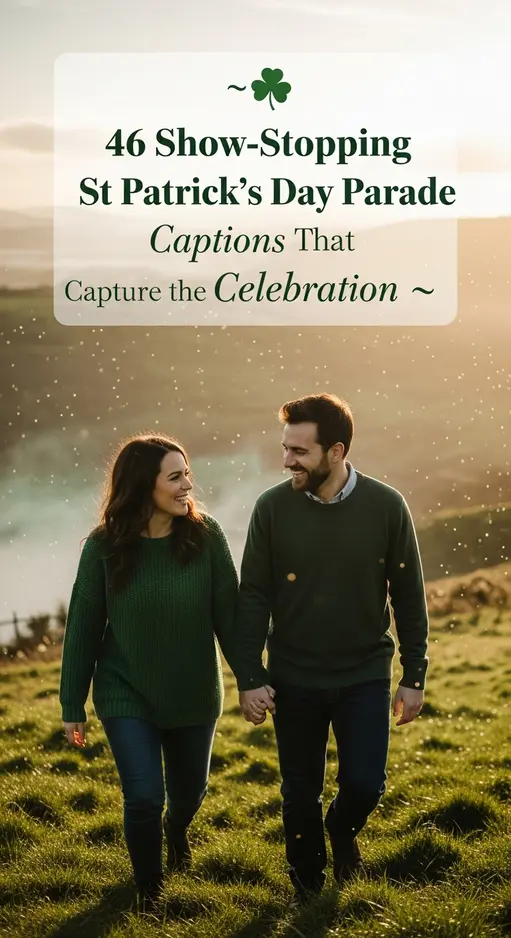 46 Show-Stopping St Patrick’s Day Parade Captions That Capture the Celebration 🎉🍀