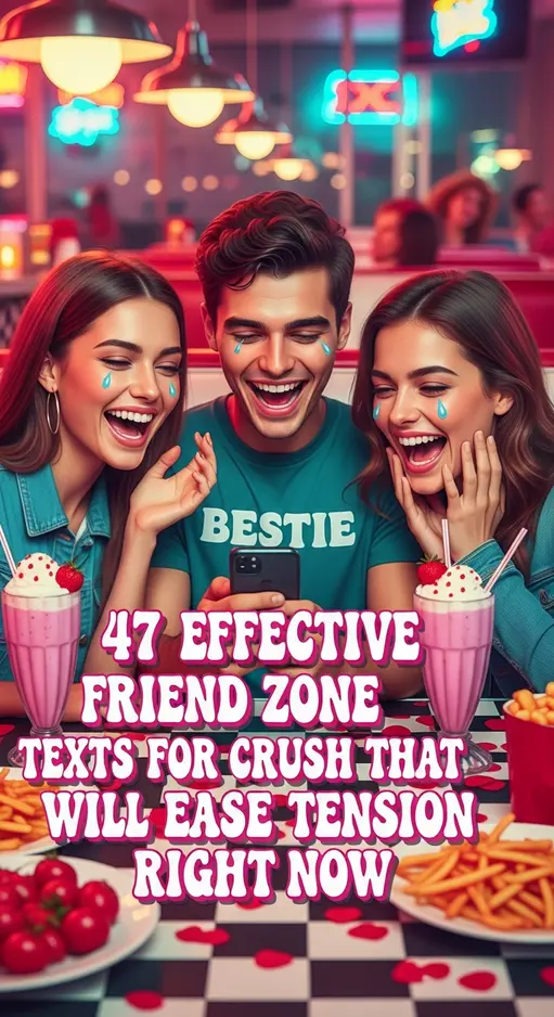 47 Effective Friend Zone Texts for Crush That Will Ease Tension Right Now