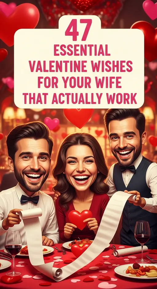47 Essential Valentine Wishes for Your Wife That Actually Work