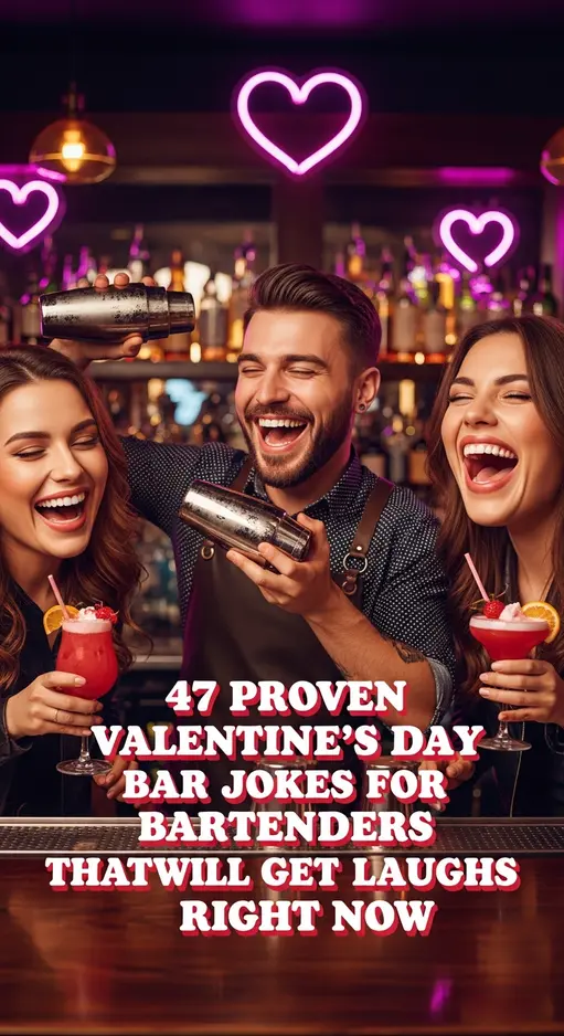 47 Proven Valentine’s Day Bar Jokes for Bartenders That Will Get Laughs Right Now