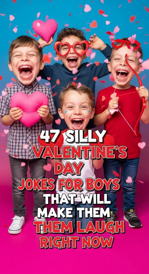 47 Silly Valentine’s Day Jokes for Boys That Will Make Them Laugh Right Now